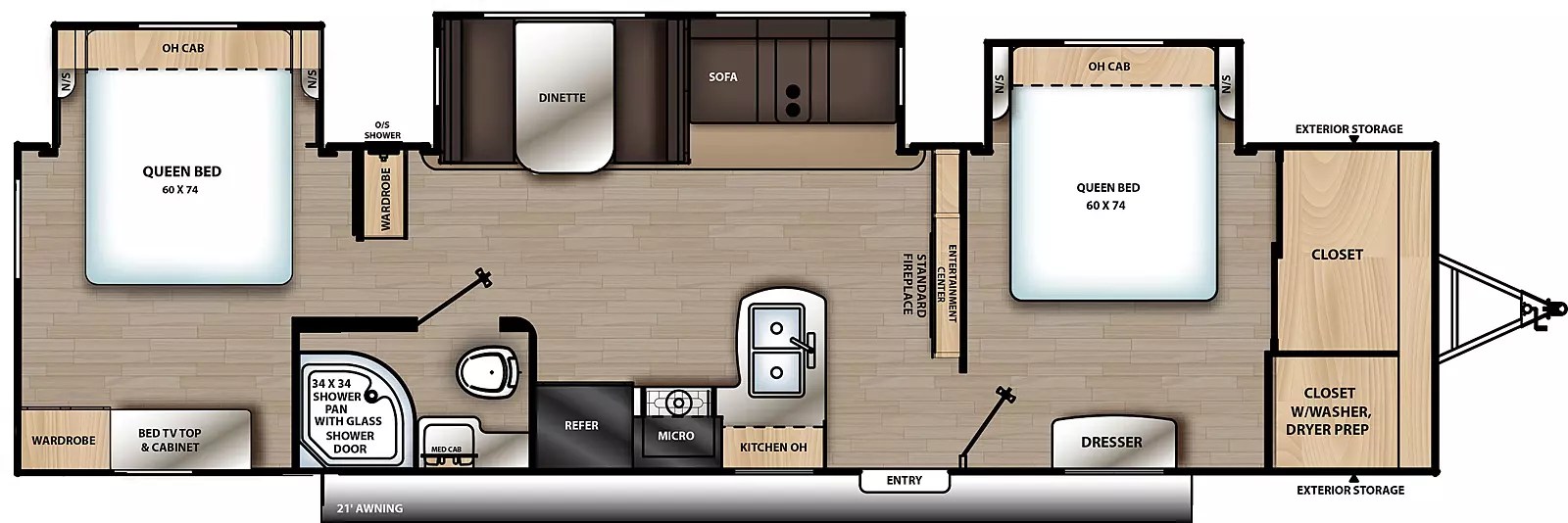 Aurora Floorplans Forest River RV