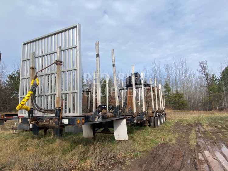 Great Lakes 44' Drop Deck Tri Axle Center Mount Crib Trailer