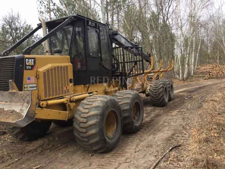 CAT 574 Forwarder ***SOLD*** Minnesota Forestry Equipment Sales