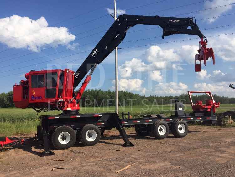 Hood 24000 Log Loader ***SOLD*** Minnesota Forestry Equipment Sales
