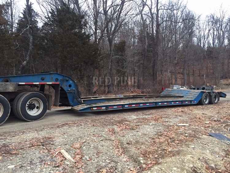 Dynaweld 40Ton NGB Lowboy Trailer ***SOLD*** Minnesota Forestry