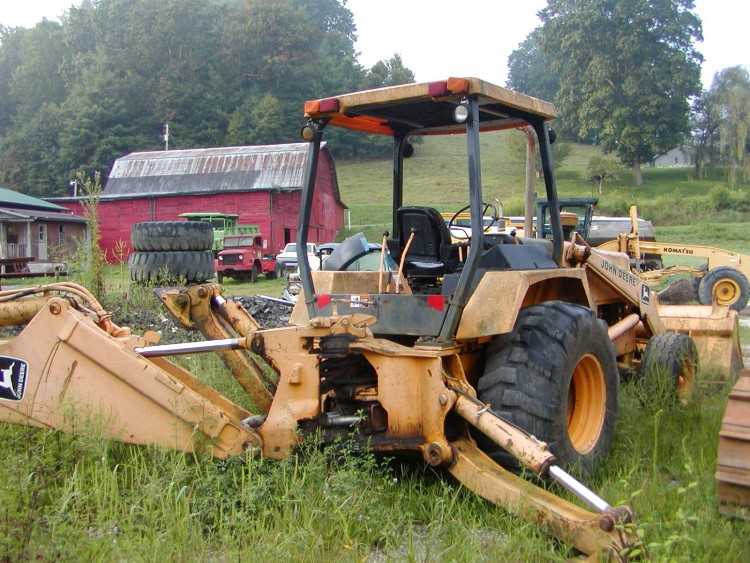 John Deere 710B Rubber Tire Backhoe Minnesota Forestry Equipment Sales