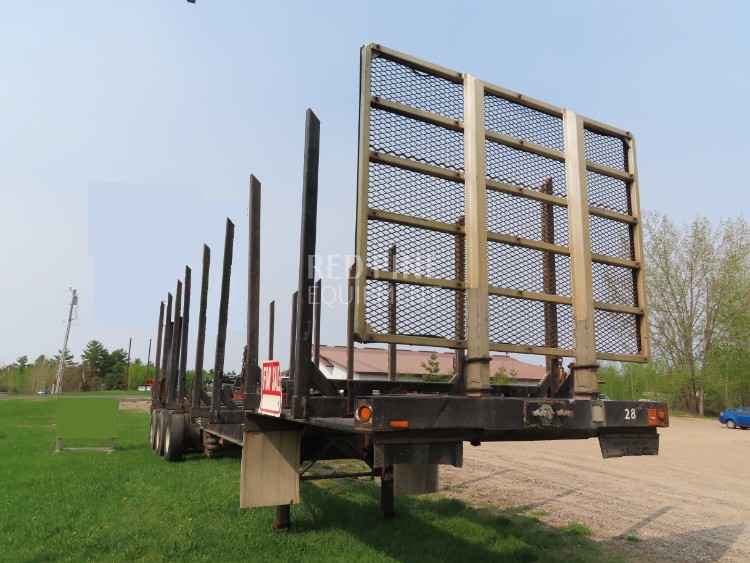 Savage 42' Tri Axle Crib Trailer Minnesota Forestry Equipment Sales