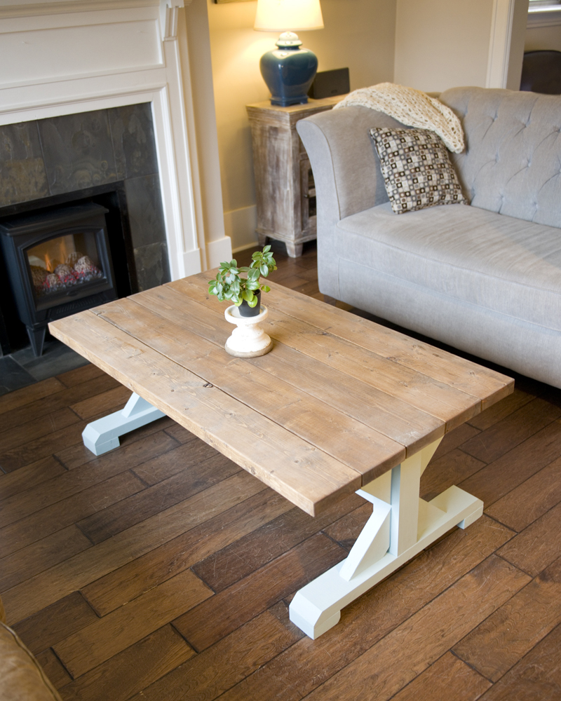 Trestle X Coffee Table Forest Trek Woodwork