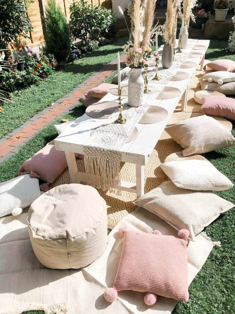 Boho Seating Forever and a Day Events