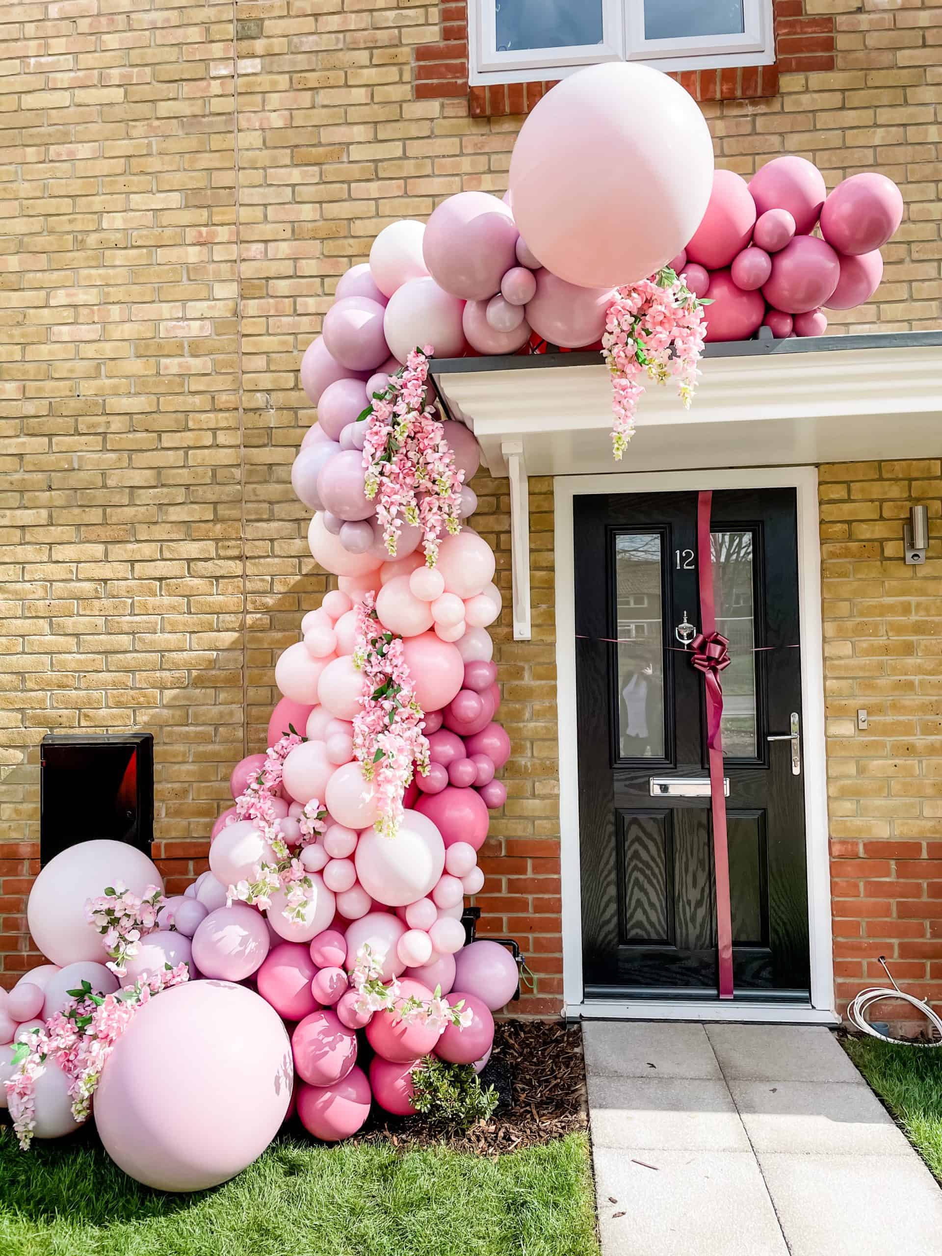 wisteria balloon garland Forever and a Day Events