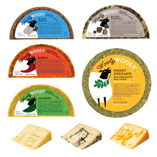 Wooly Wooly® SemiFirm Sheep's Milk Cheeses