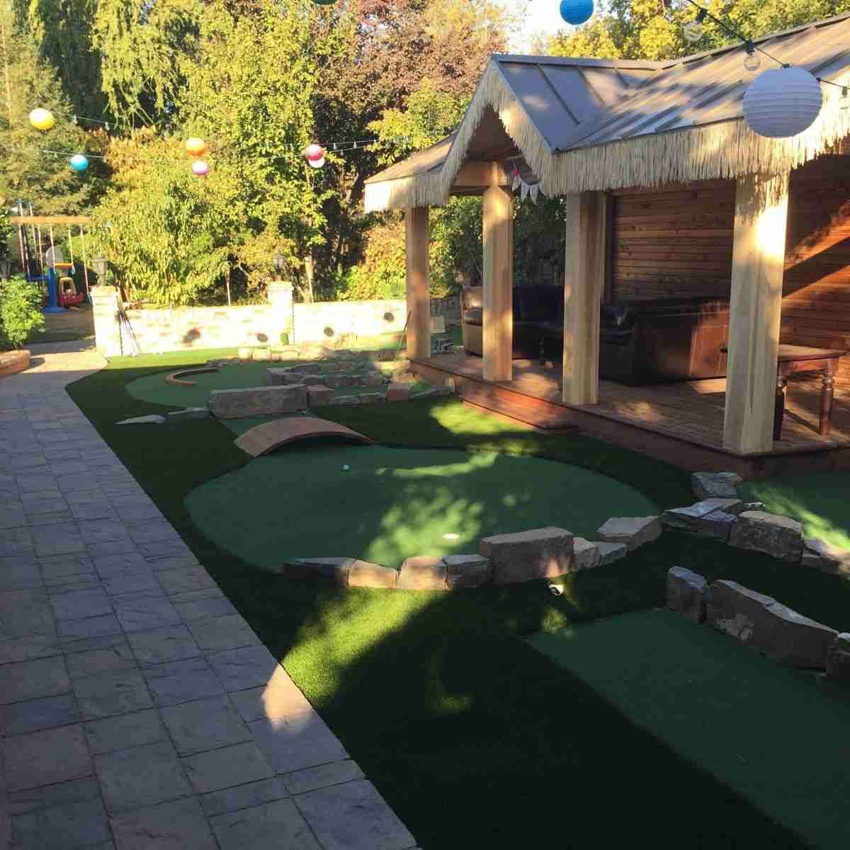 Pleasanton, CA Backyard Putting Green Forever Greens