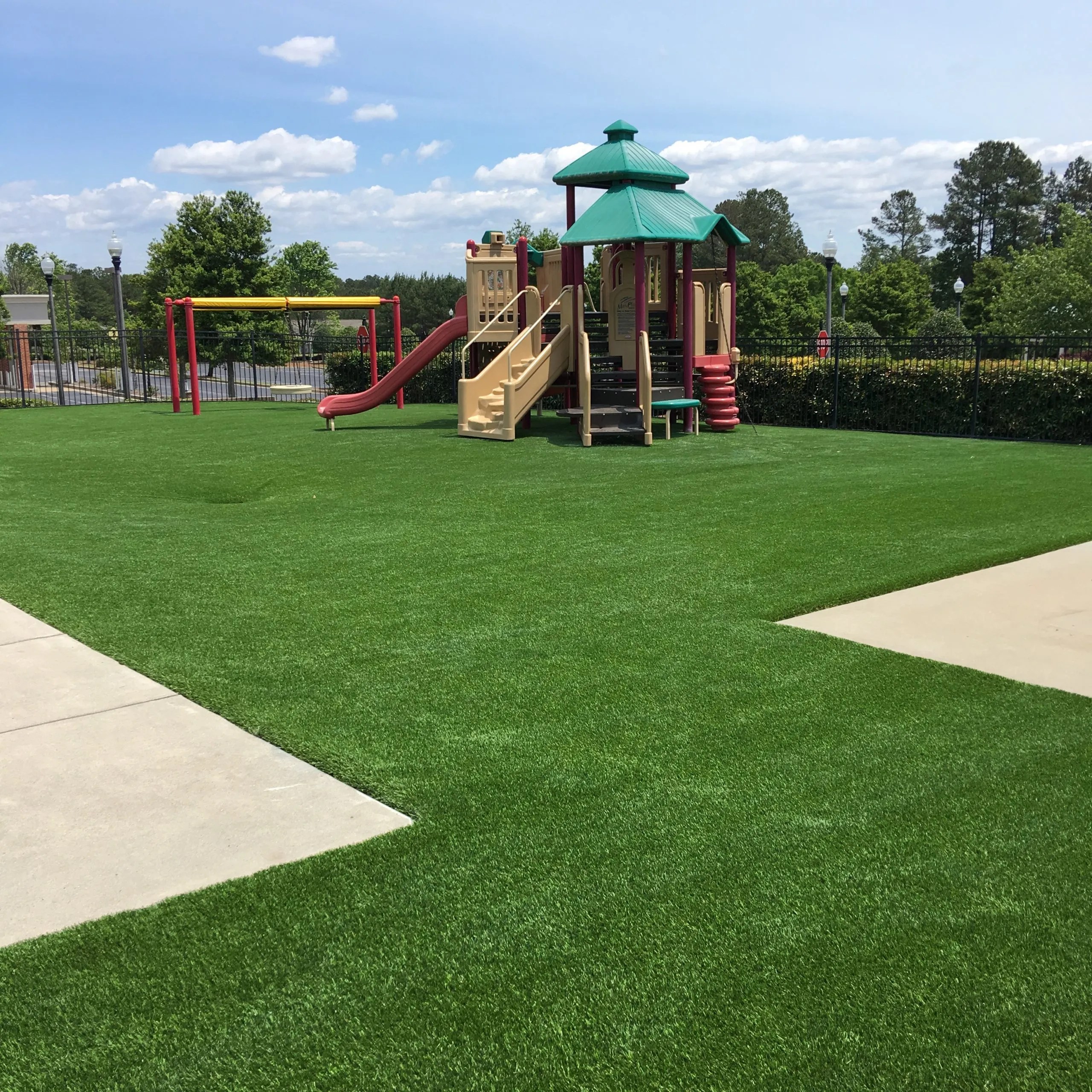 Artificial Grass for Playground Forever Green Turfs Houston