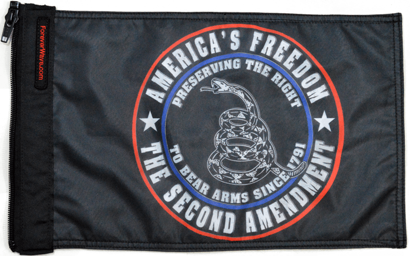 2nd Amendment Flag Forever Wave