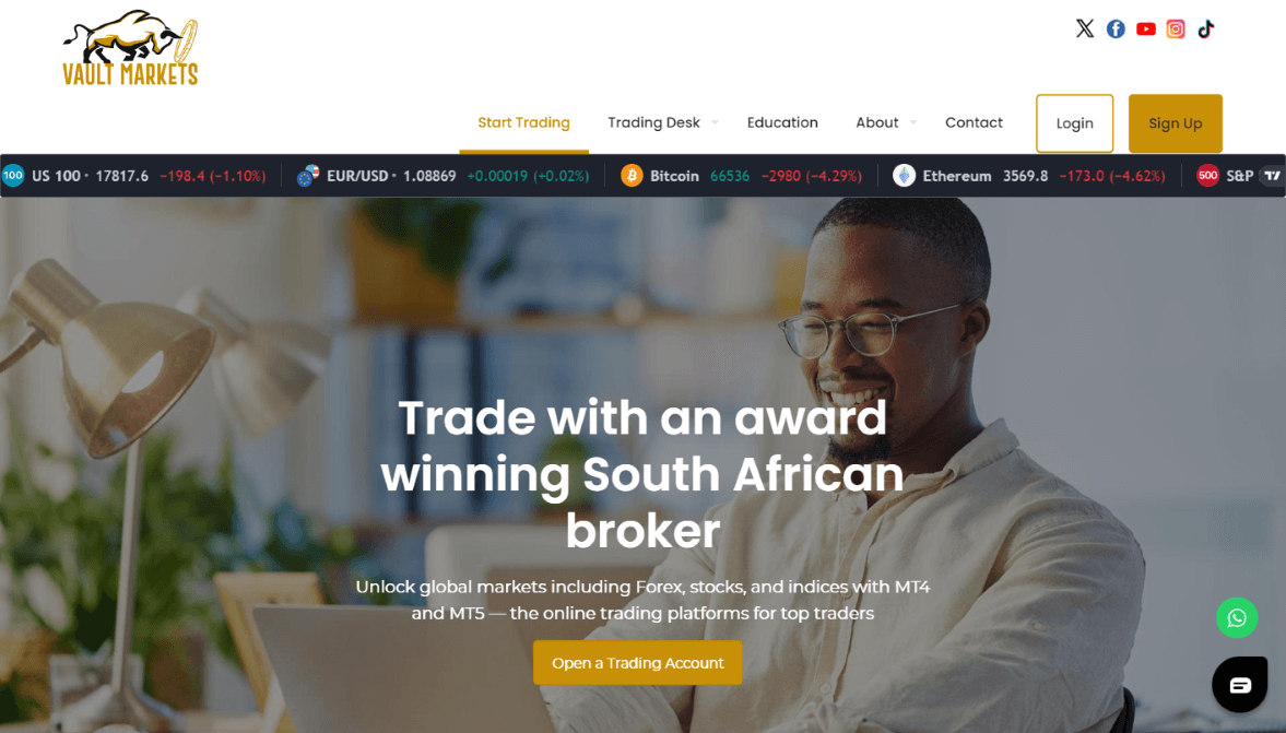 Vault Markets review vaultmarkets.trade Scam