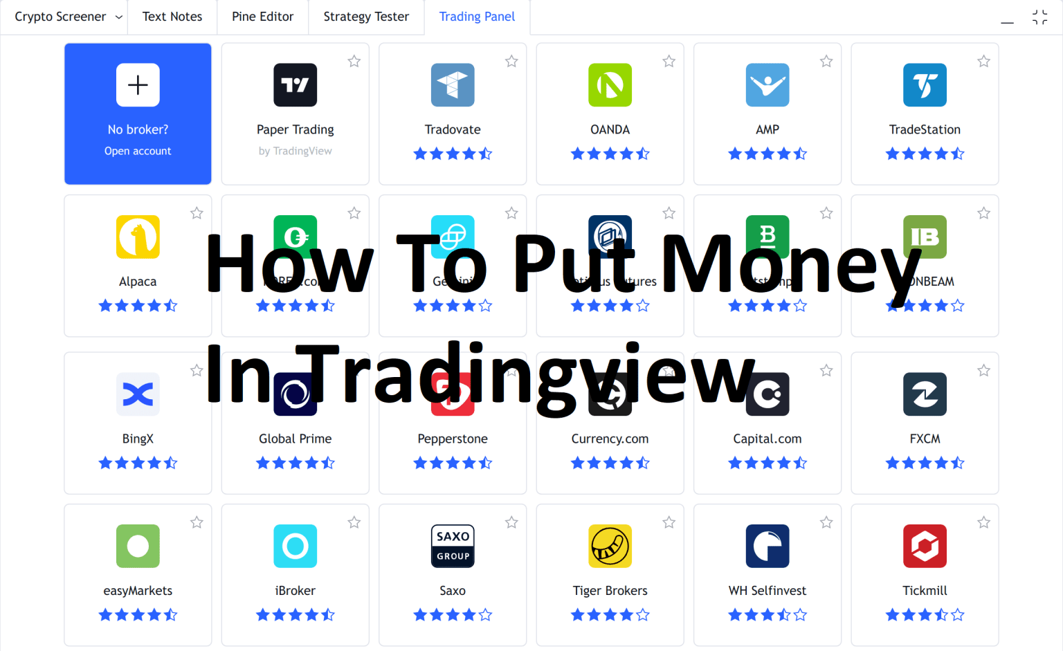 How To Put Money In TradingView A StepbyStep Guide