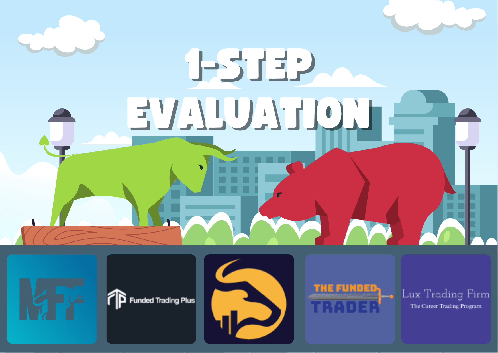 Best 5 prop trading firms with 1step evaluation Forex Prop Reviews