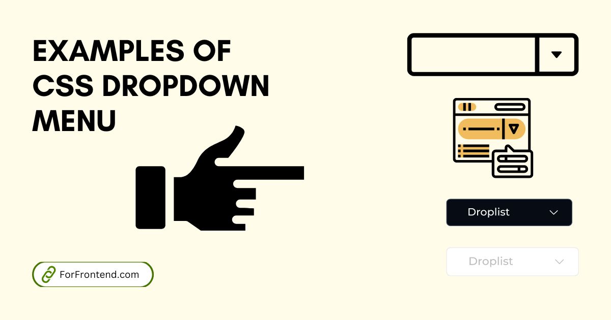 15 CSS Dropdown Menus