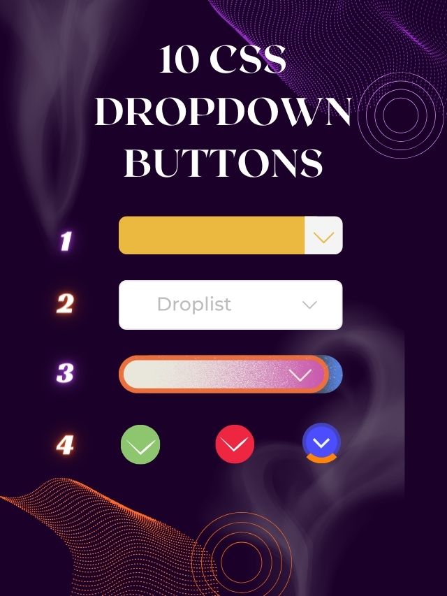 10 Unseen CSS Dropdown Button Styles That Will Amaze You