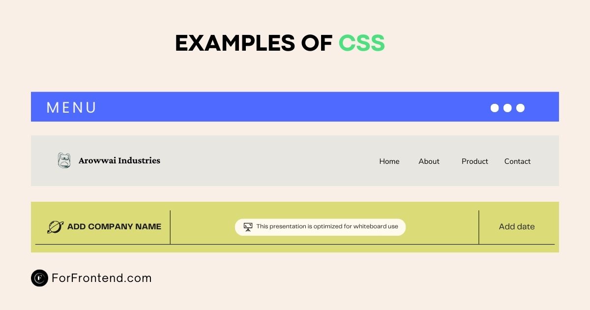 9 CSS Sticky Navbar Examples ForFrontend