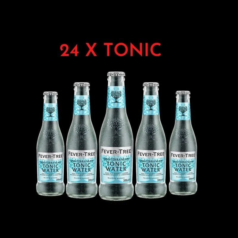 24 x FeverTree Mediterranean Tonic Spirits