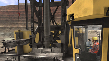 Mining Equipment, Blasthole Drill Training Simulator