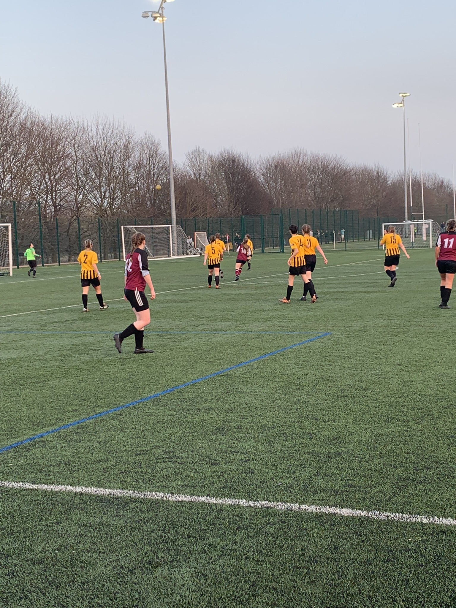 VARSITY 2022 The University of Sheffield Women's Football 2s narrowly
