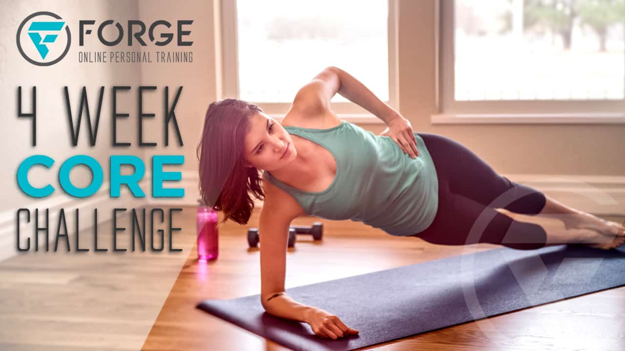 4 Week Core Challenge from Online Personal Training