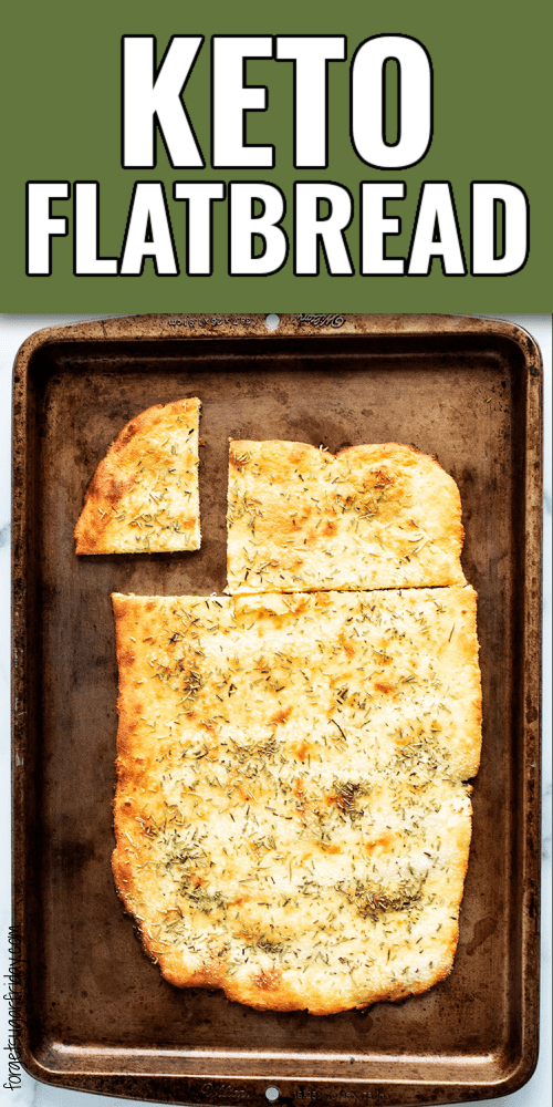 Keto GlutenFree Rosemary Flatbread