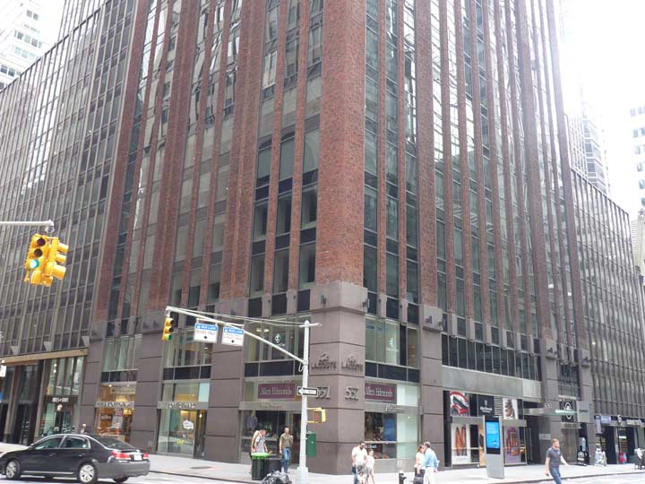 55th STREET, Midtown New York