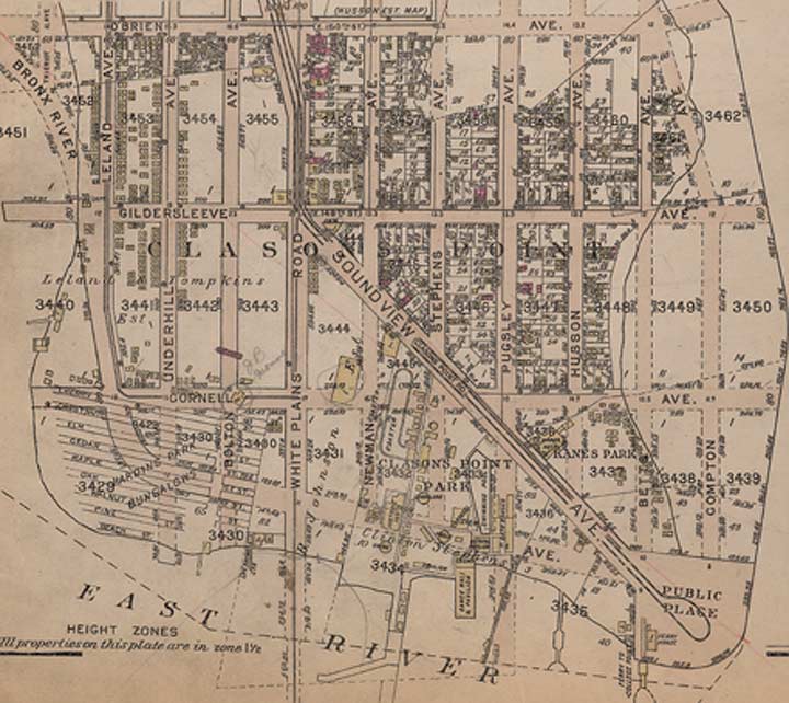 CLASON POINT, Bronx New York