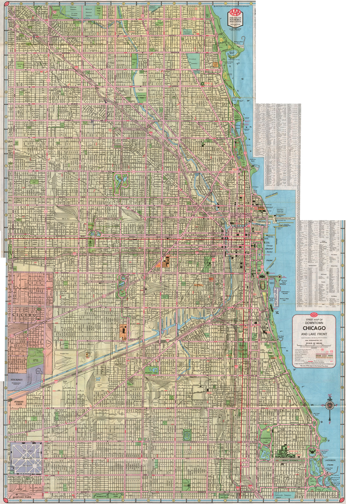 Chicago Map New And Old Maps Chicago History, Architecture, and Infrastructure