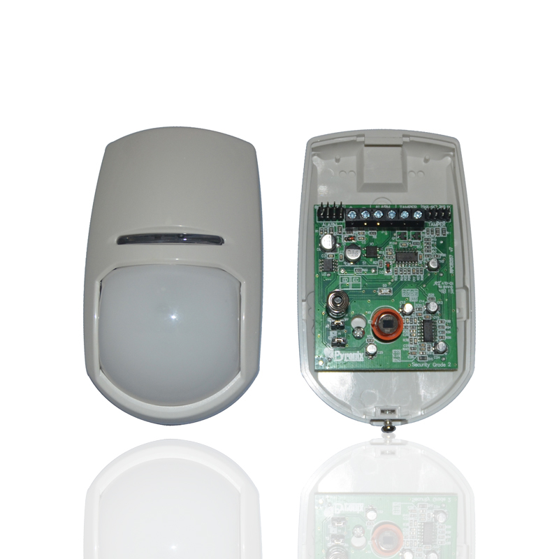 Spherical lens wide angle Pir Sensor ultimate false alarms with tamper