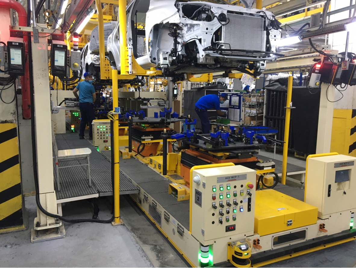 Fori Korea Body to Chassis Marriage AGV Systems Fori Automation, LLC