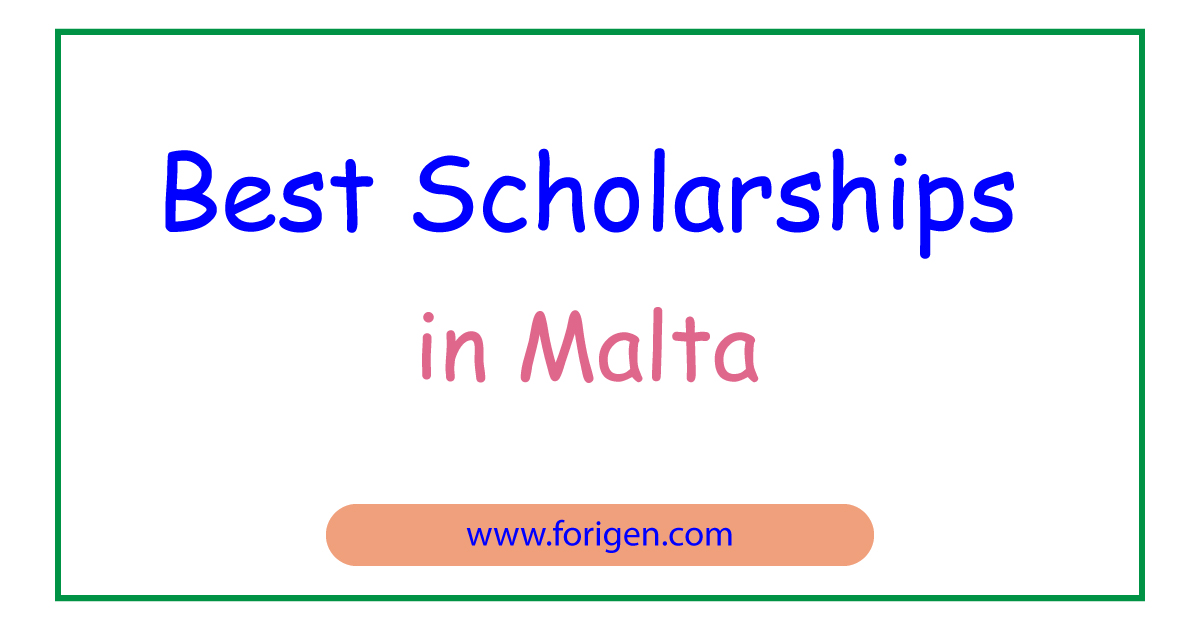 Malta Scholarships 20242025 Forigen