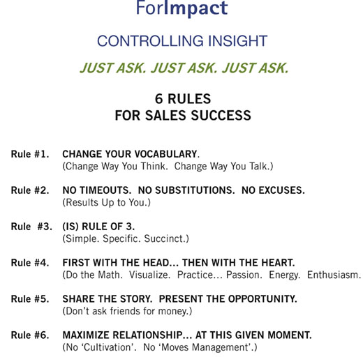 ForImpact The Suddes Group 6 Rules for Sales Success ForImpact
