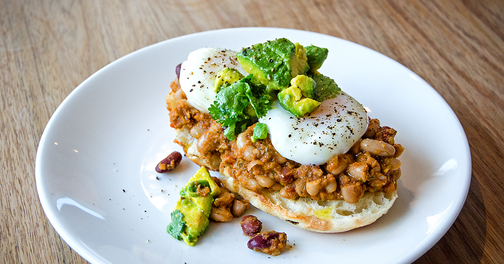 Breakfast at Providence Cafe Hobart, Tasmania Fork and Foot