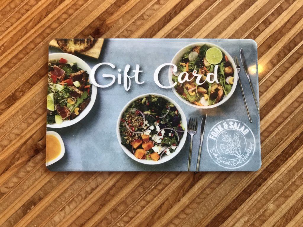 Give AND Receive at Fork & Salad! Fork and Salad Maui