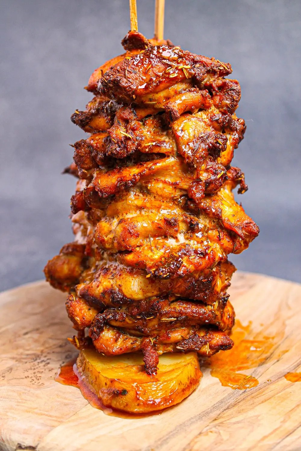 Easy Greek Chicken Gyros Fork and Twist