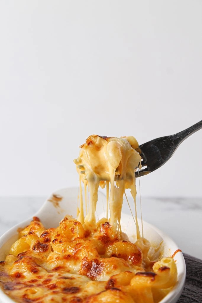 Really Cheesy Mac and Cheese Fork and Twist