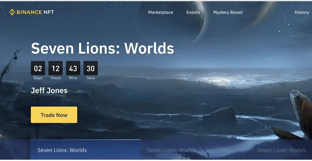 Binance NFT Marketplace Launches With Auction Of Dali