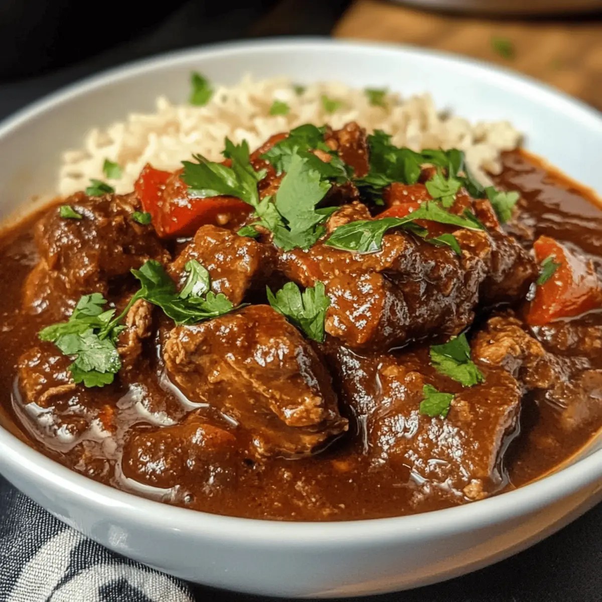 Ultimate Comforting Slow Cooker Chile Colorado with Juicy Beef