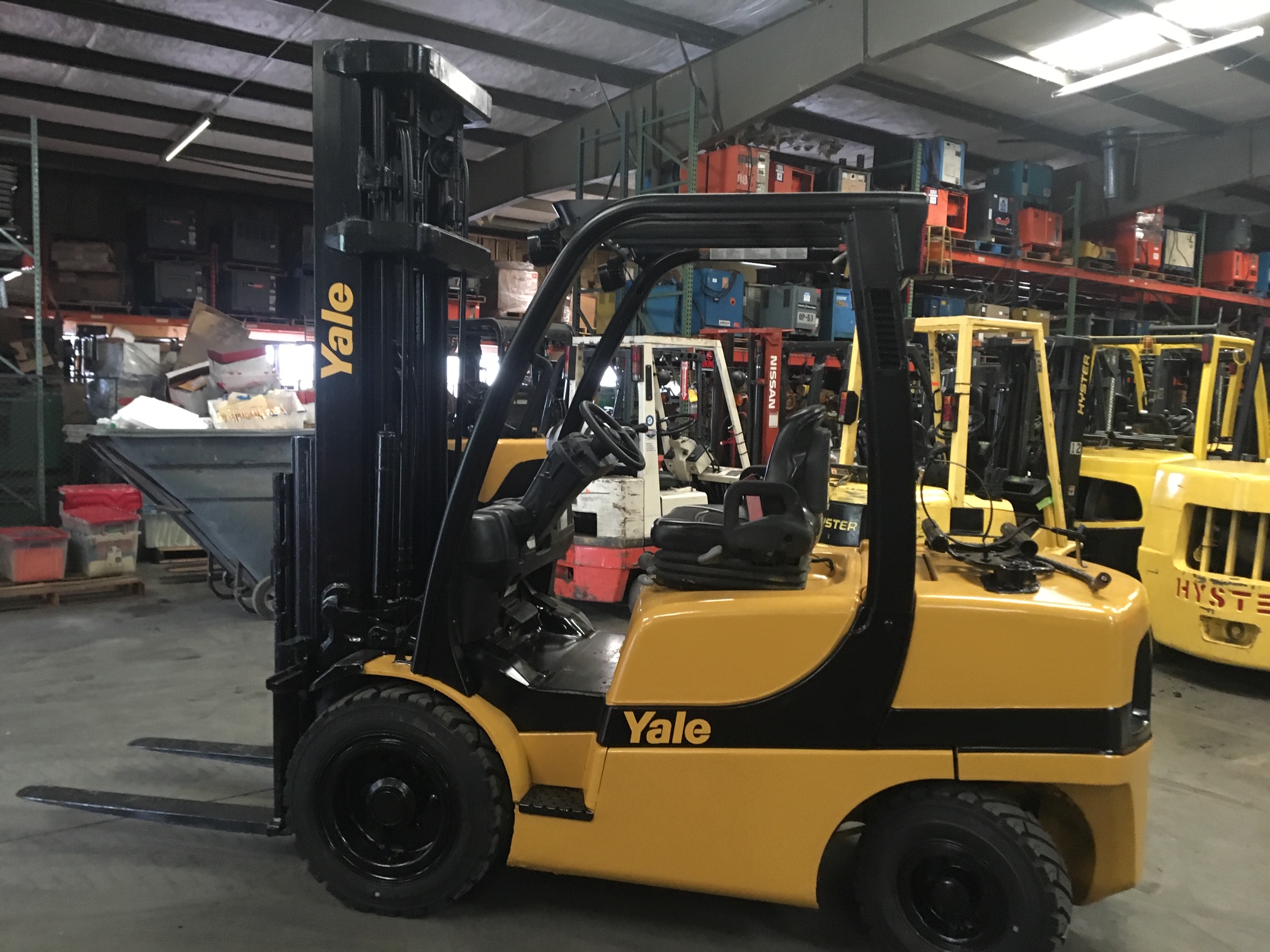 2016 Yale Pneumatic Forklift Industrial Liquidators Atlanta Area