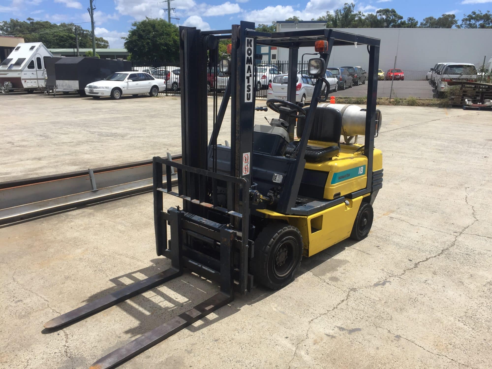 SOLD KOMATSU FORKLIFT Forklift Technical Services