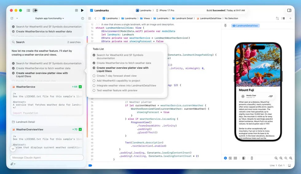 Apple ajoute des agents IA à l'environnement de développement Xcode Apple ajoute des agents IA à l'environnement de développement Xcode