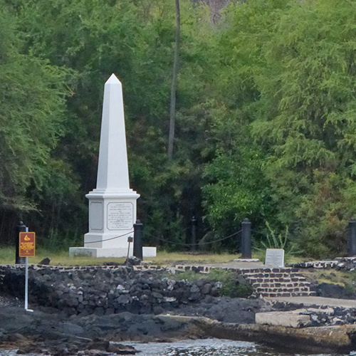 Captain Cook Memorial forkona