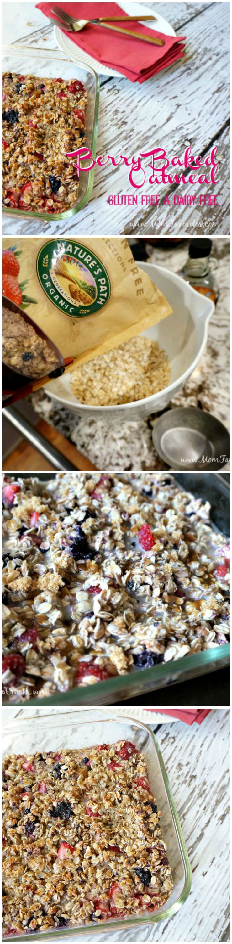 Berry Baked Oatmeal Recipe Gluten Free & Dairy Free Forks and Folly