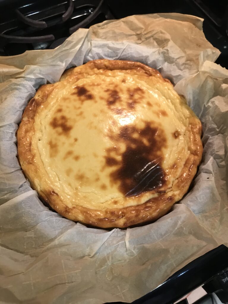 Low Carb Basque Cheesecake Forks 'n' Flip Flops