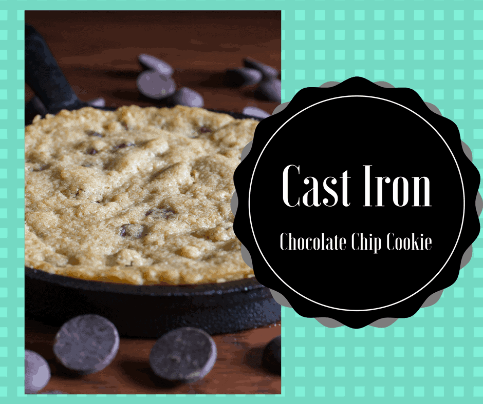 Cast IronSkillet Chocolate Chip Cookie