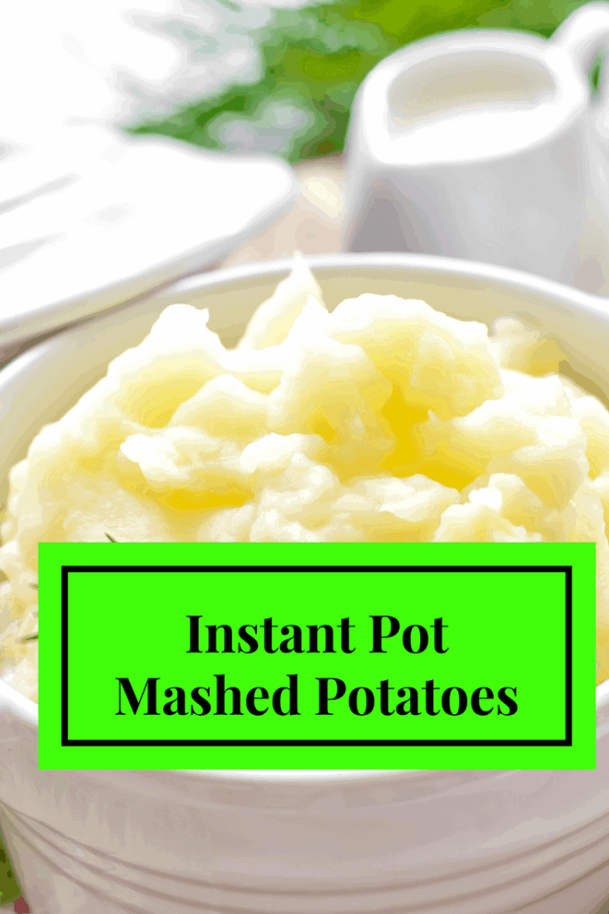 Instant Pot Mashed Potatoes