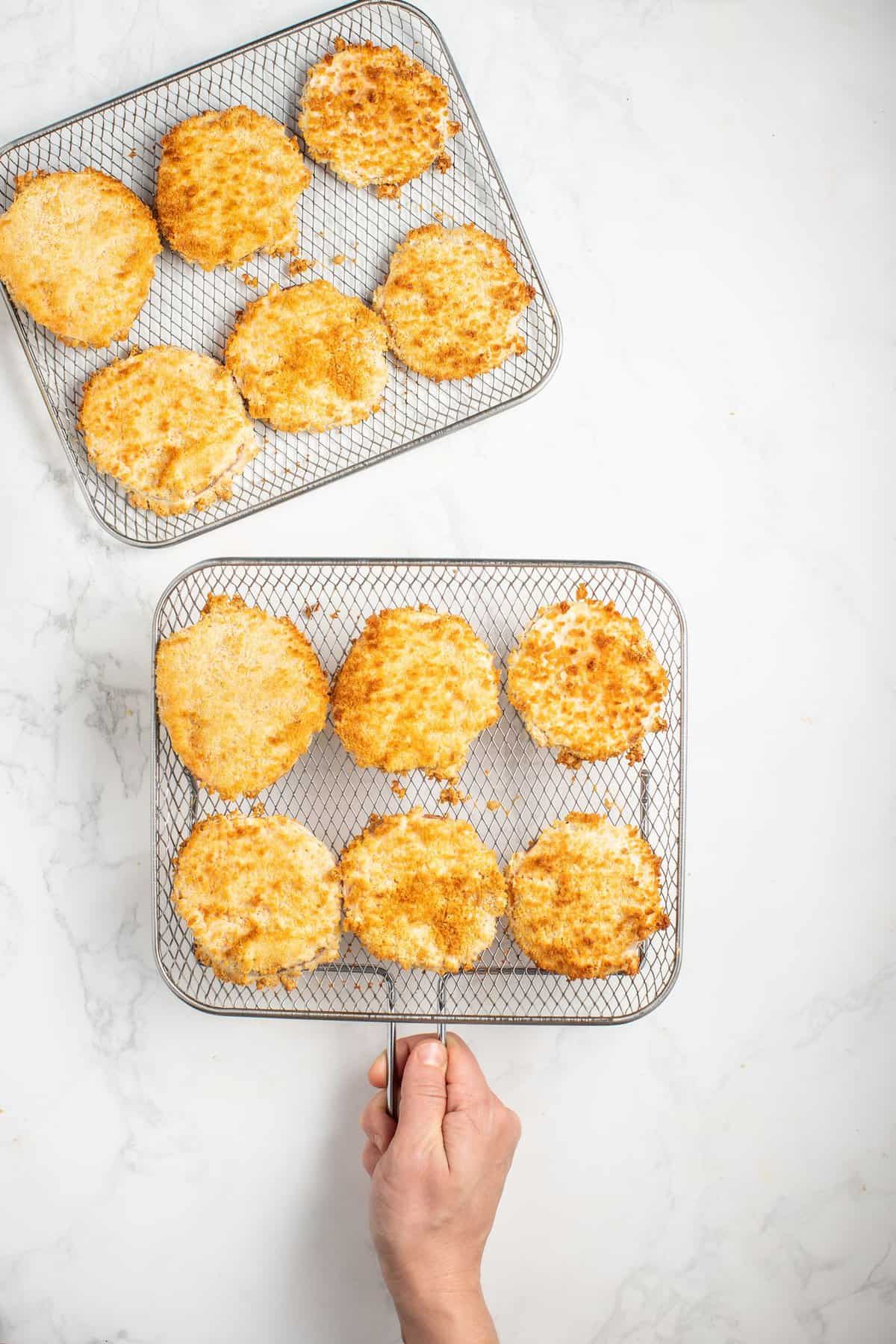 Air Fryer Sweet Potato Tempura Fork To Spoon