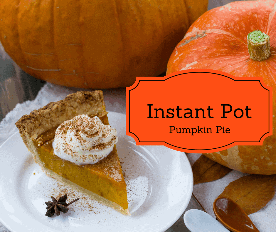 Instant PotPumpkin Pie! Fork To Spoon