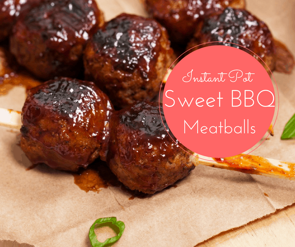 Pressure Cooker, Instant PotHoney Garlic BBQ Meatballs