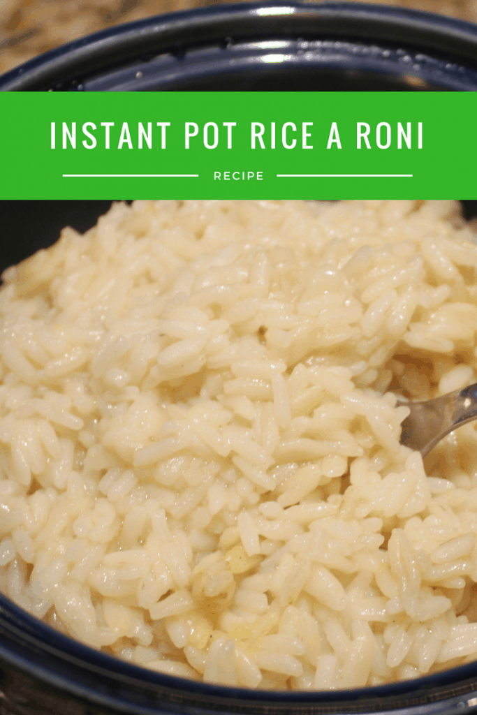 Instant PotCooking Rice A Roni in the Instant Pot Pressure Cooker